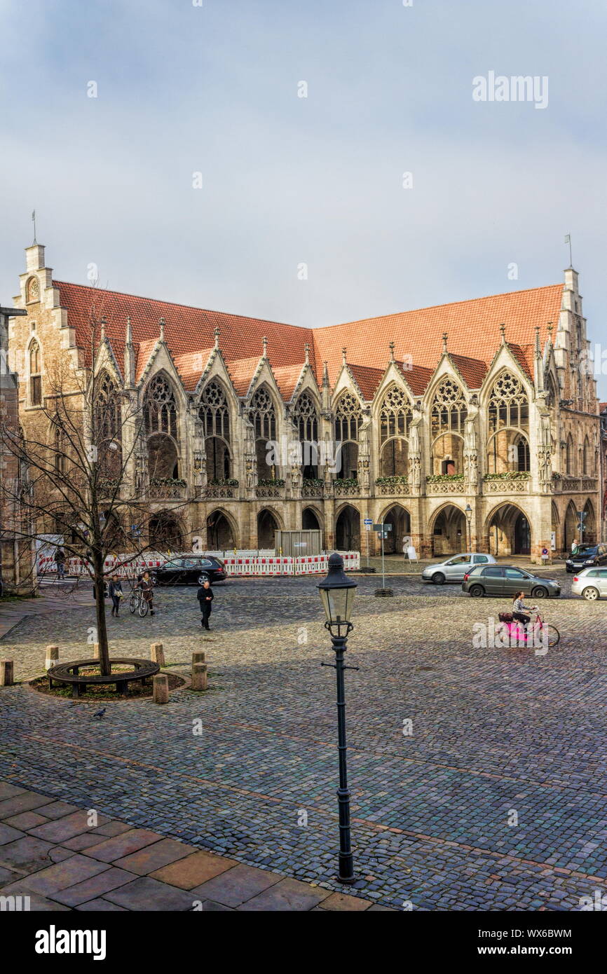 Braunschweig Altes Rathaus Stockfoto