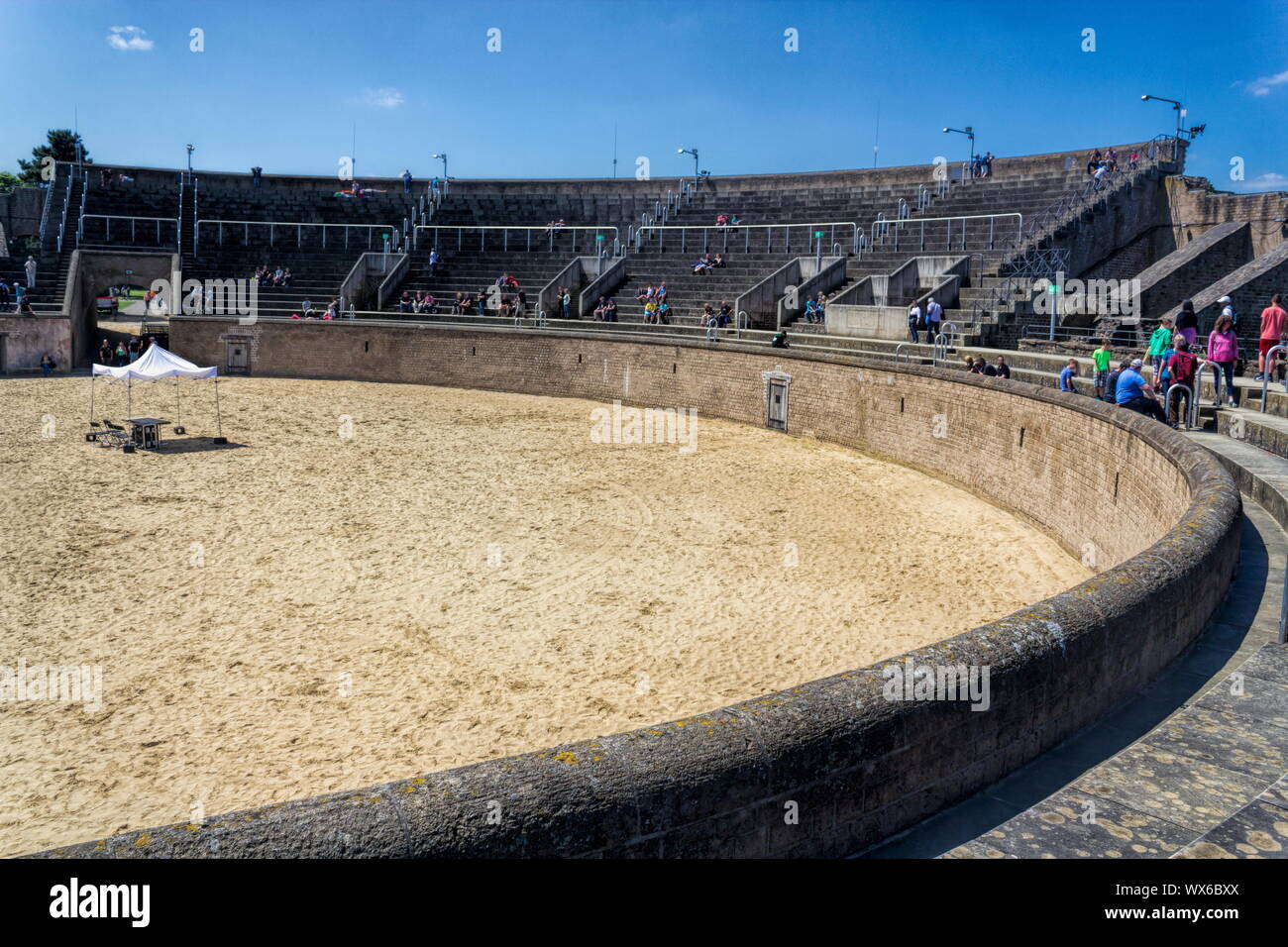 Xanten Amphitheater Stockfoto