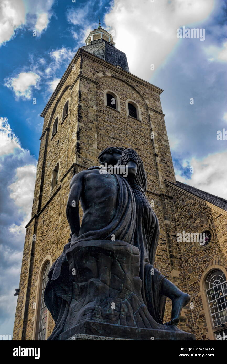 Alte Reformierte Kirche Elberfeld Stockfoto