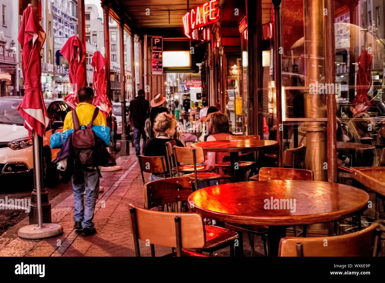 Kapstadt, Longstreet Stockfoto