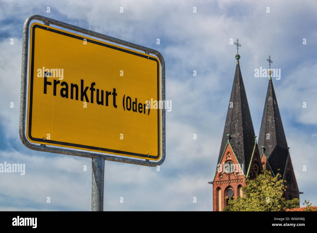 Frankfurt Oder Stockfoto