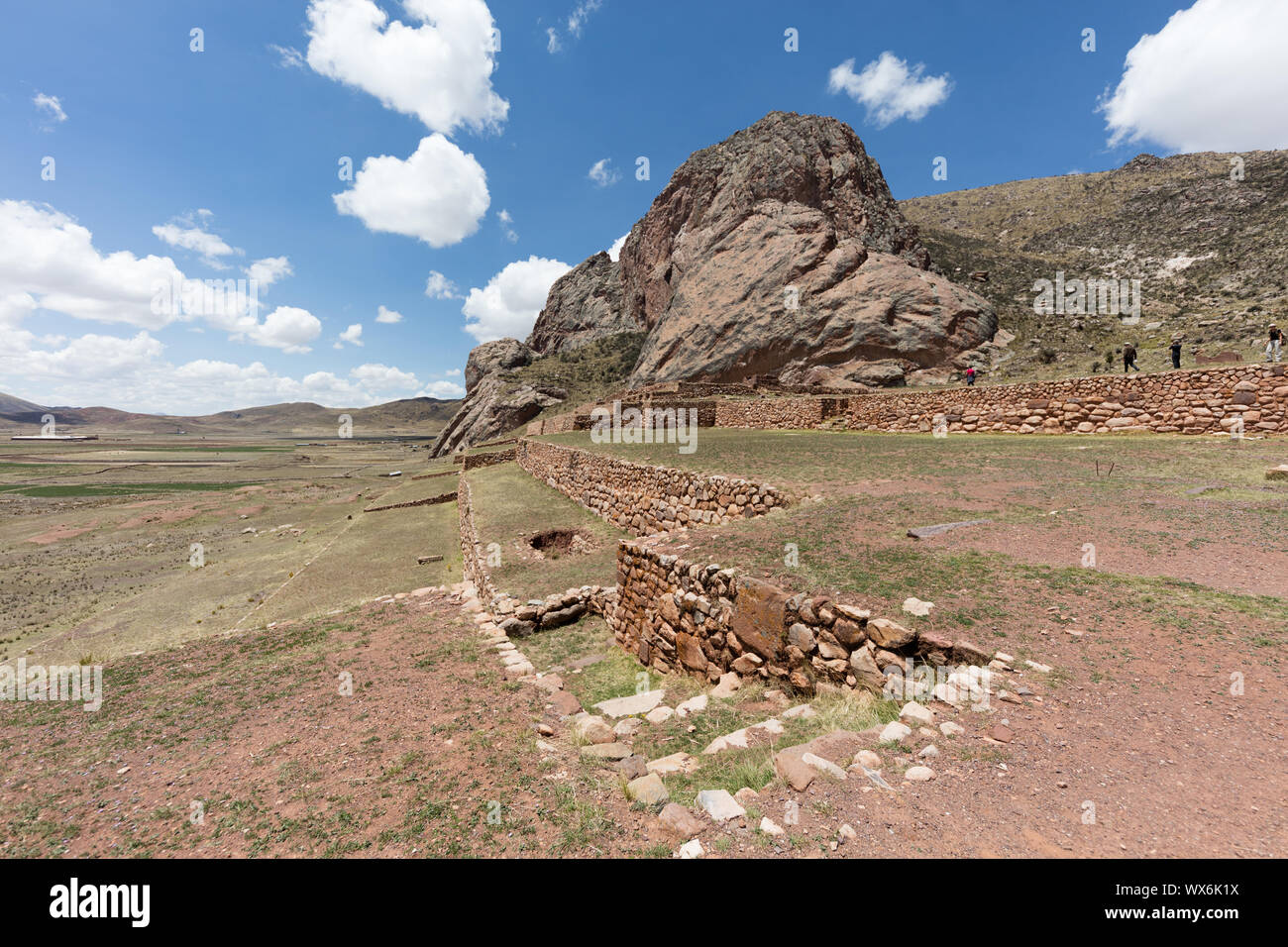 Pukara, archäologische Stätte Stockfoto