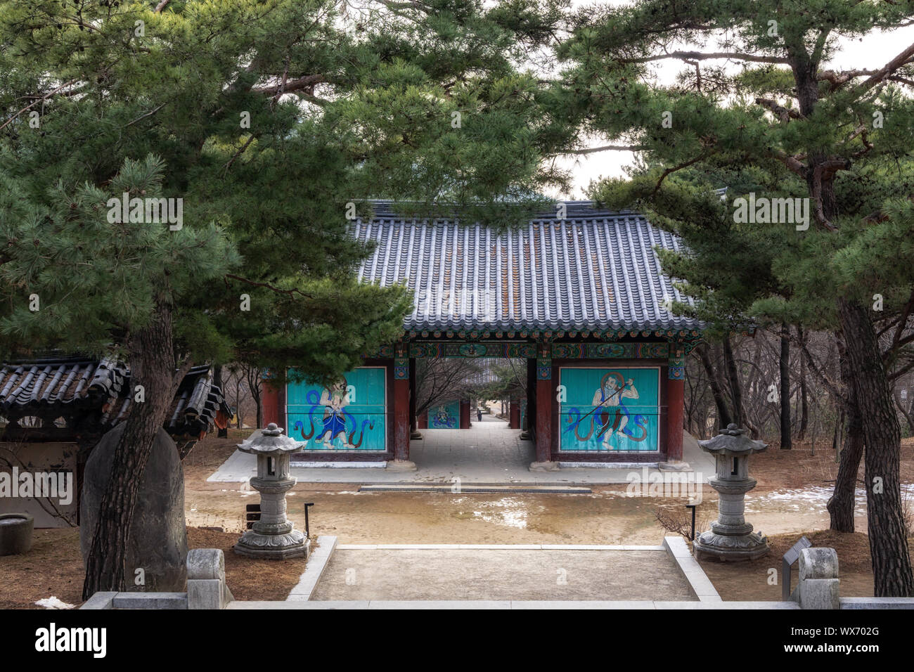 Sacheongwang mun Gate Stockfoto