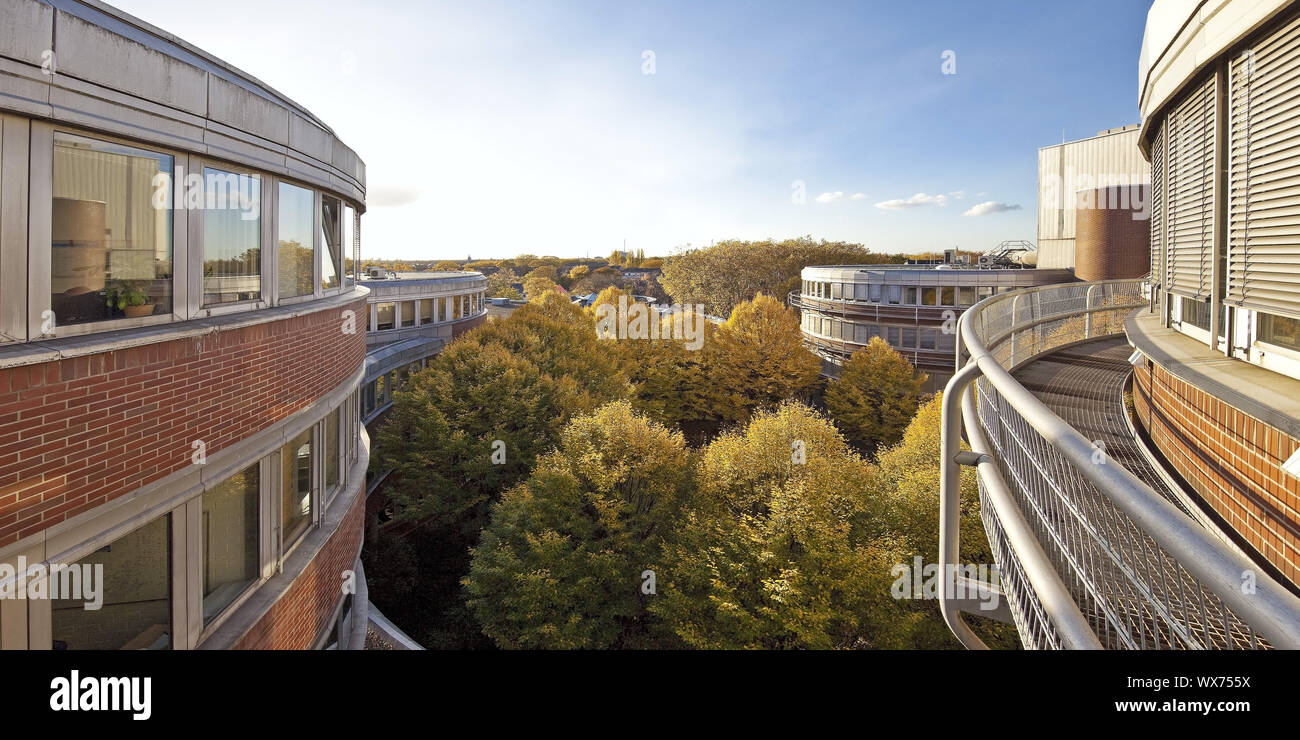Universität Duisburg-Essen, Campus Duisburg, Cookie jars, Duisburg, Ruhrgebiet, Deutschland, Europa Stockfoto