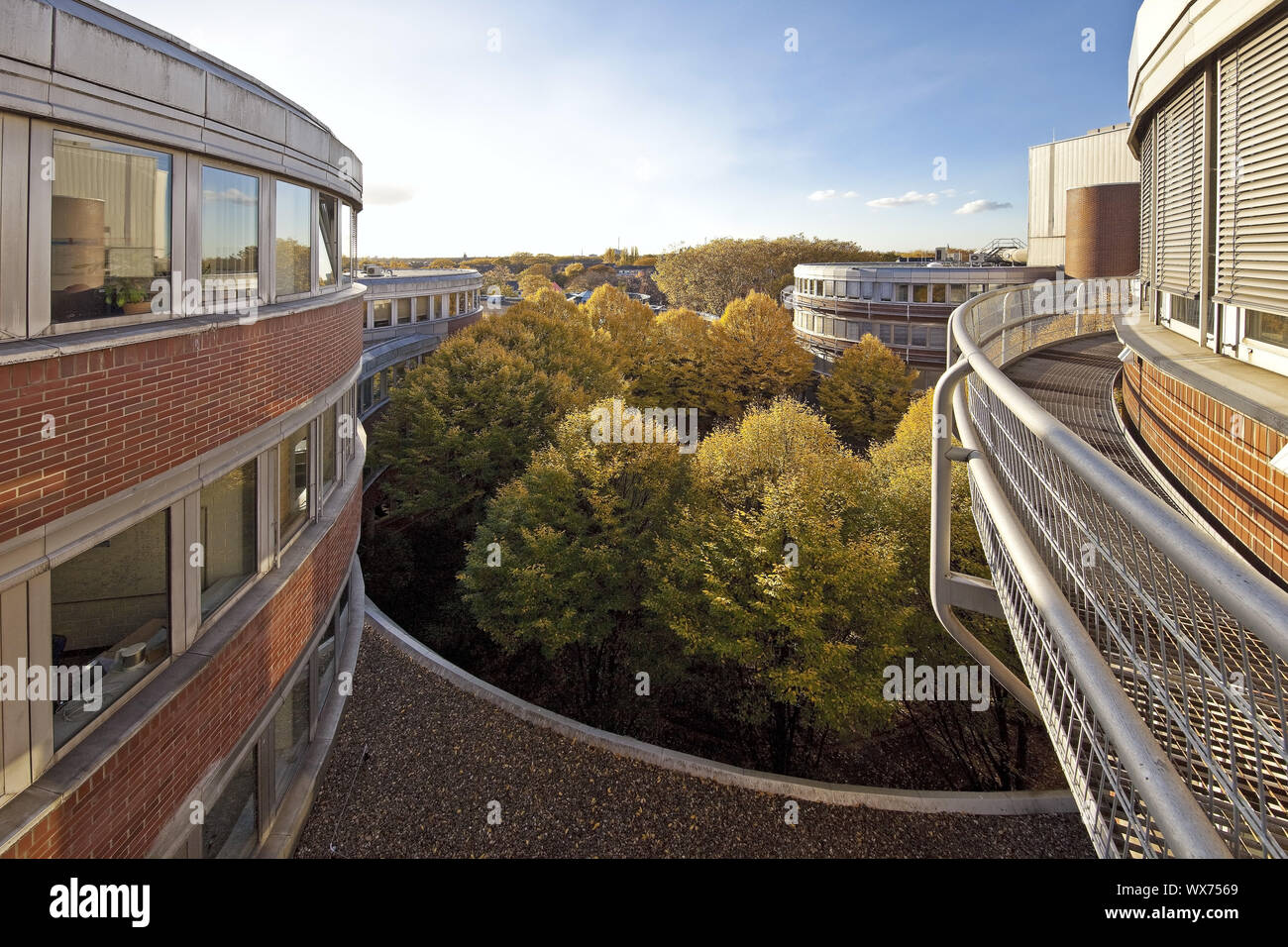 Universität Duisburg-Essen, Campus Duisburg, Cookie jars, Duisburg, Ruhrgebiet, Deutschland, Europa Stockfoto