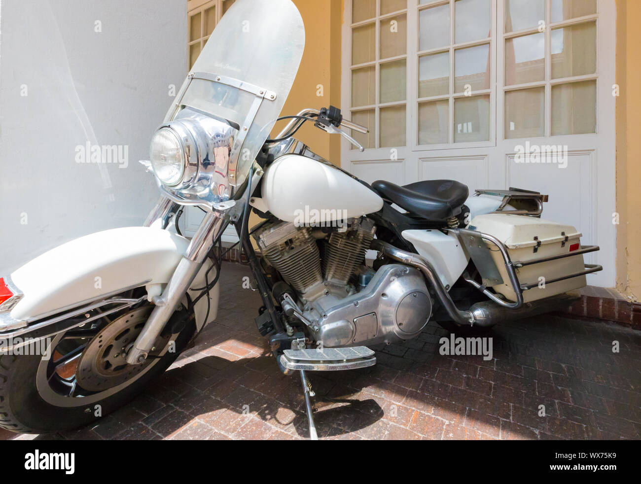 Bogota Military Museum Motorrad durch die Armee verwendet Stockfoto