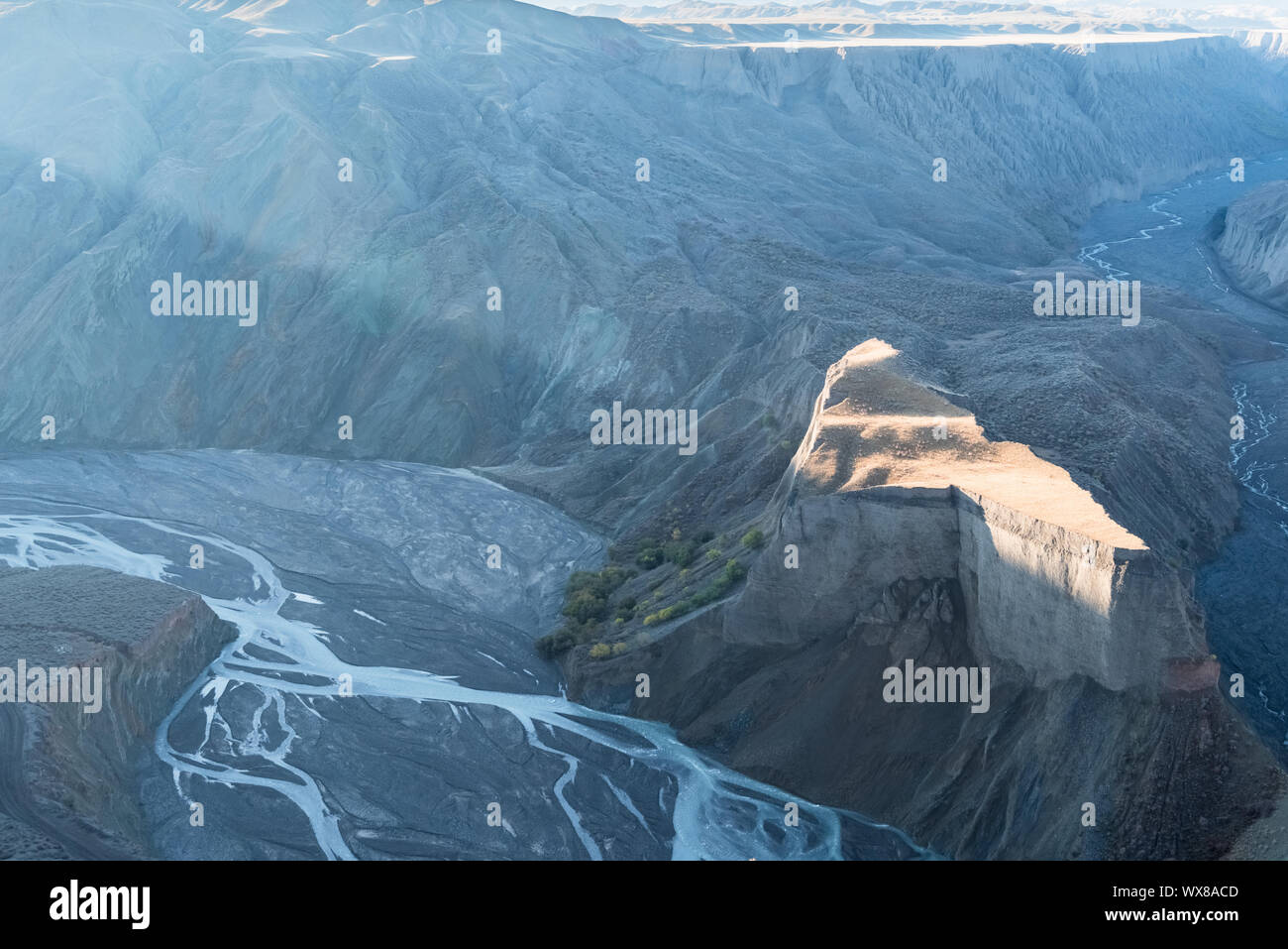 Xinjiang anjihai Grand Canyon closeup Stockfoto