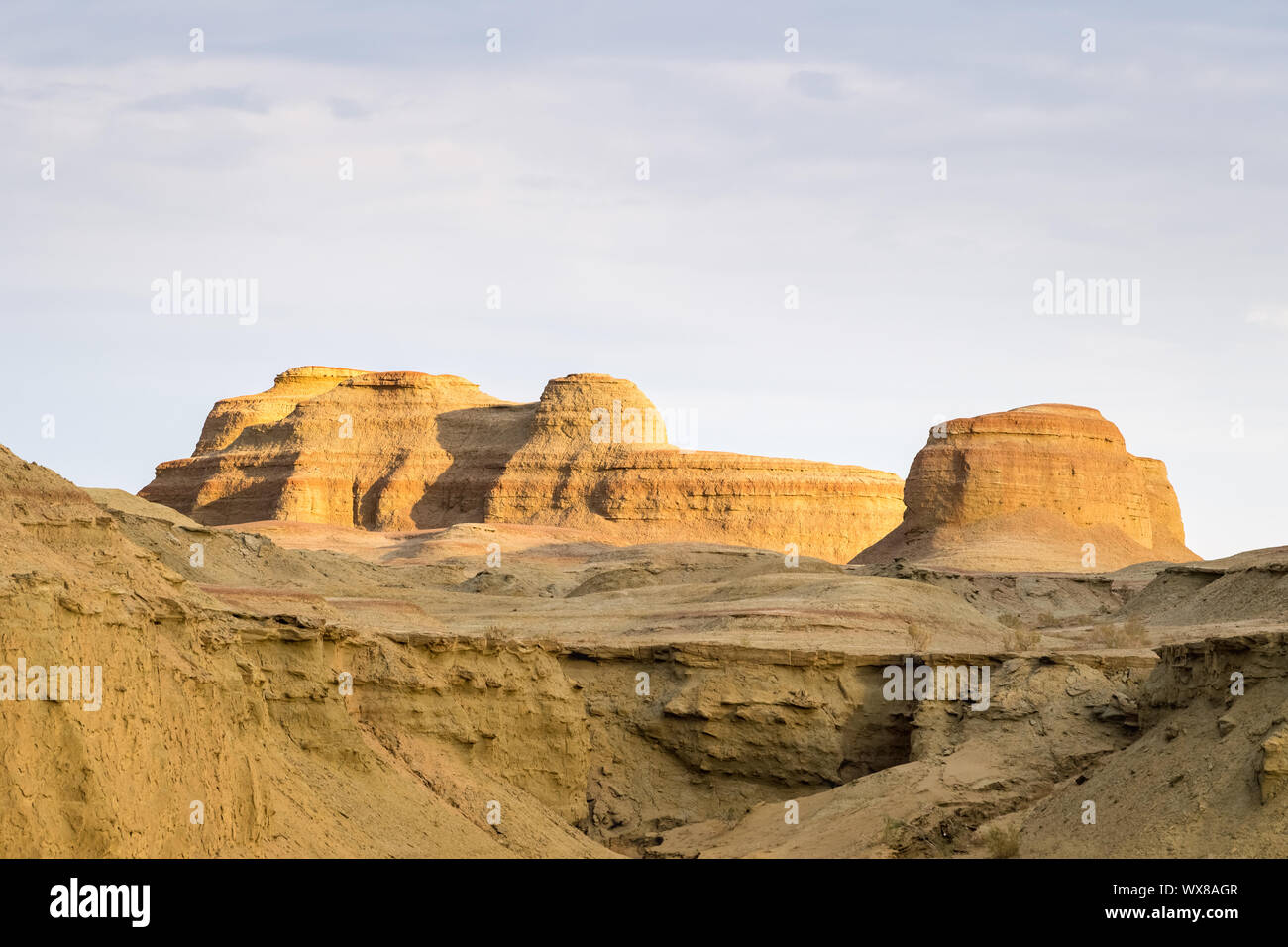 Winderosion Relief closeup Stockfoto