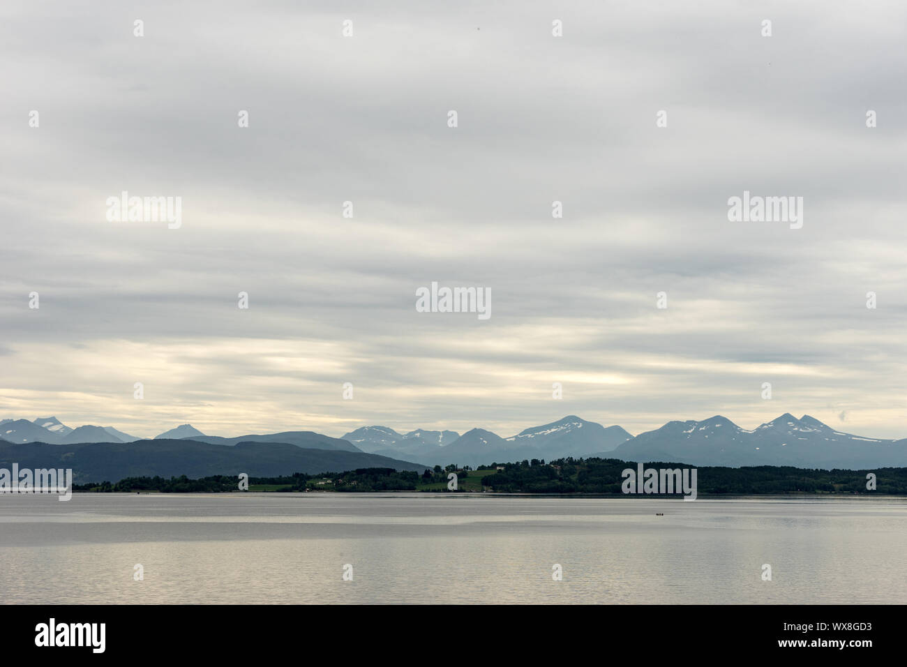 Bergen südlich von Molde, Norwegen Stockfoto