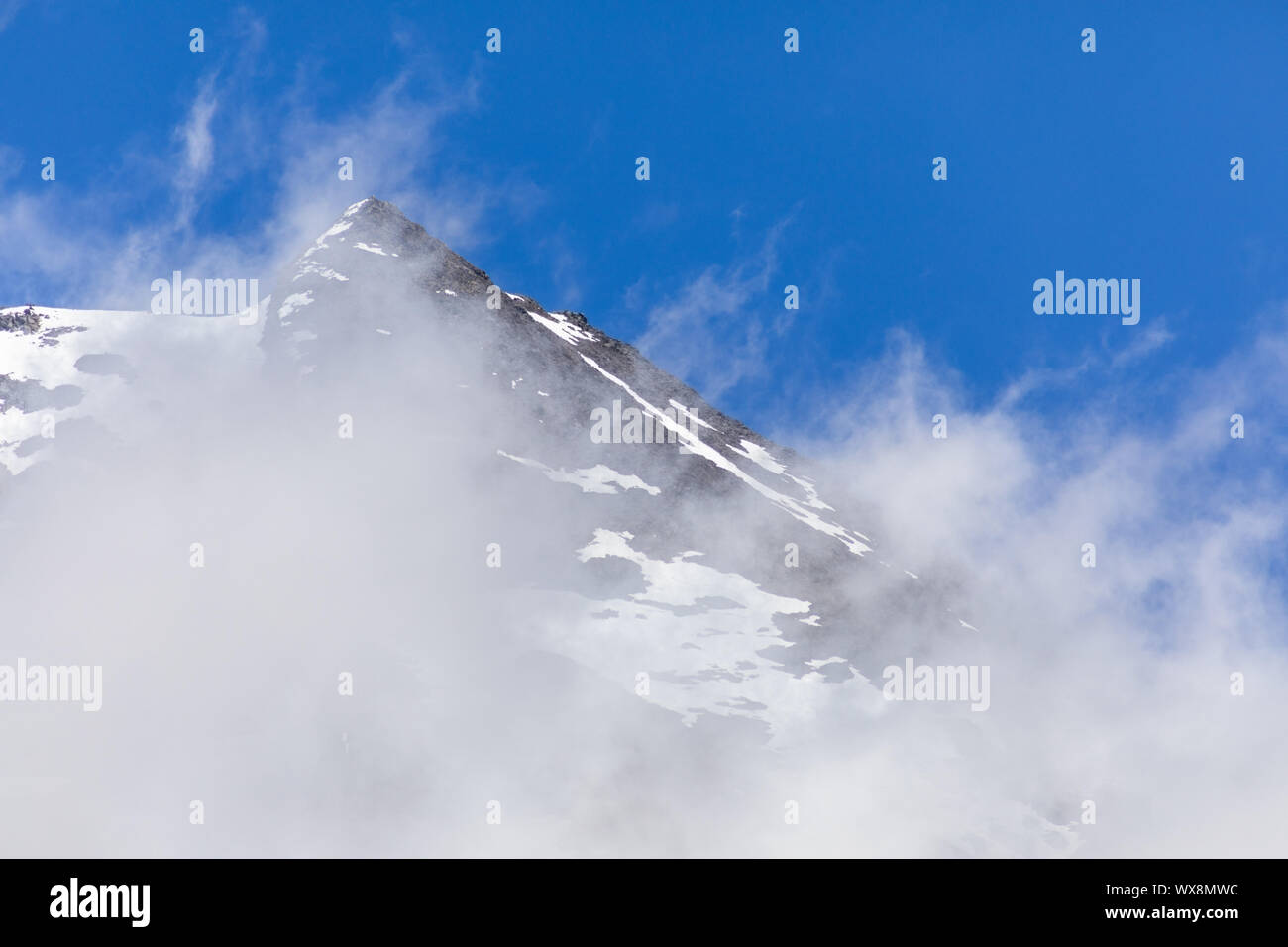 Details Vulkan Mount Taranaki, Neuseeland Stockfoto