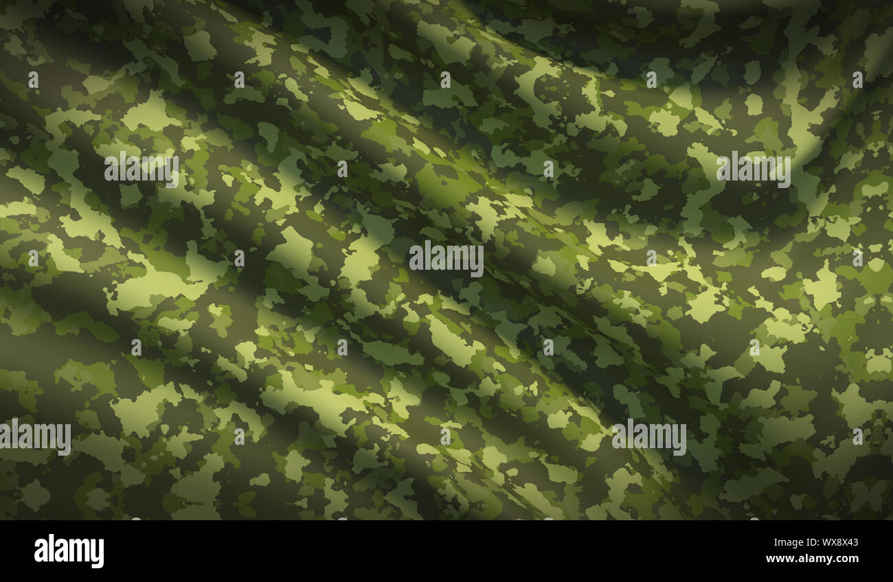 Militärische Krieg Hintergrund camouflage khaki Stoff Textur Stockfoto