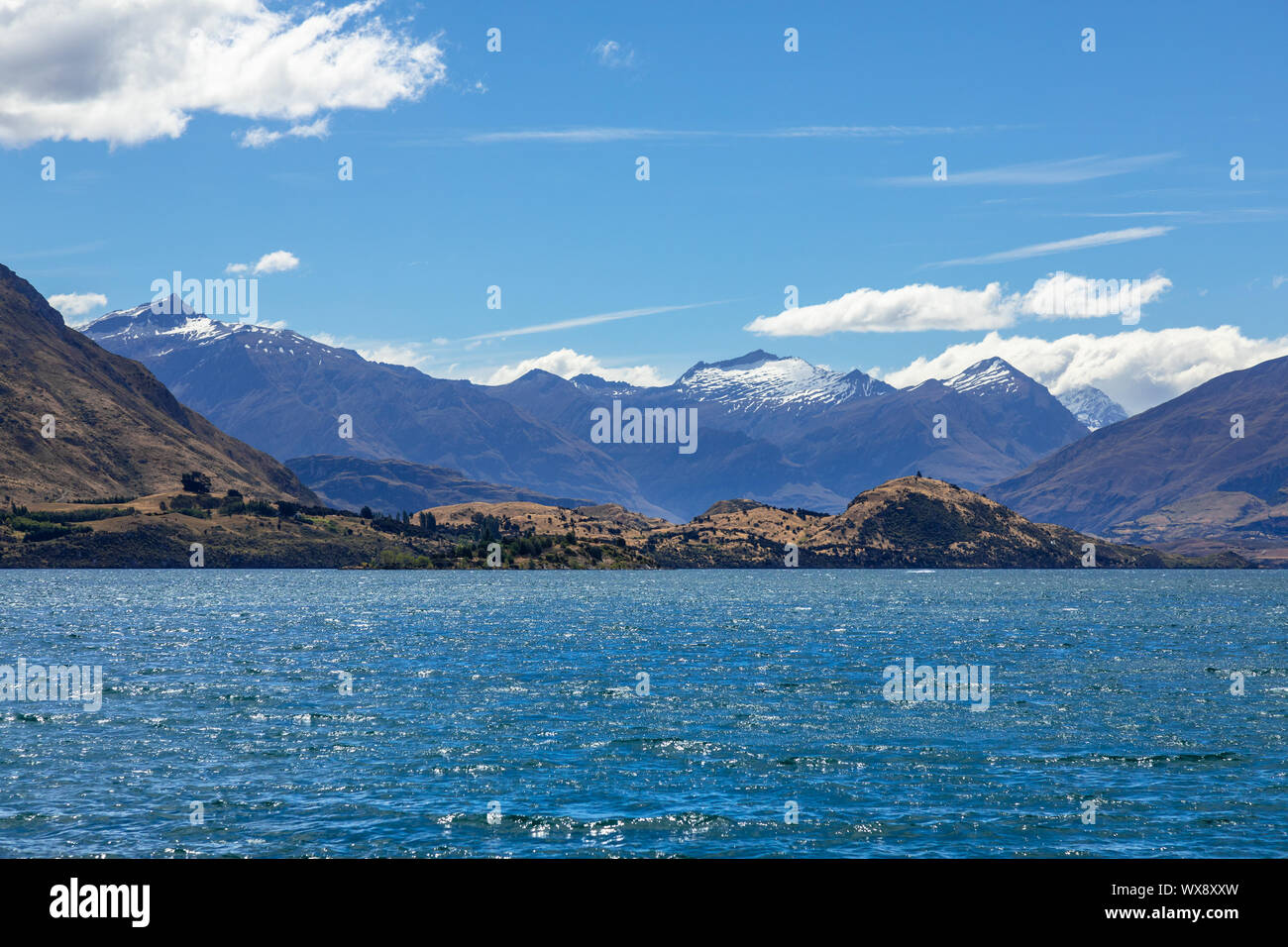 Lake Wanaka, Neuseeland Südinsel Stockfoto