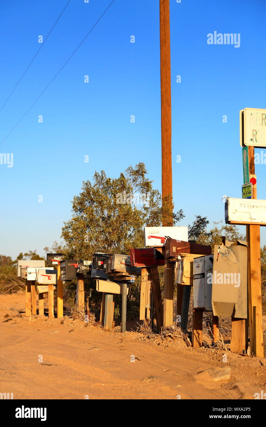 Pioneertown Stockfoto