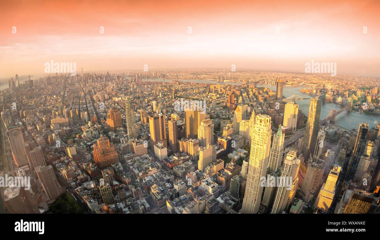 Manhattan New York Stockfoto