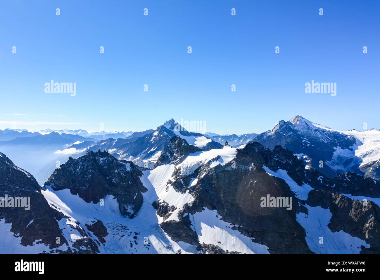 Titlis Snow Mountain Stockfoto