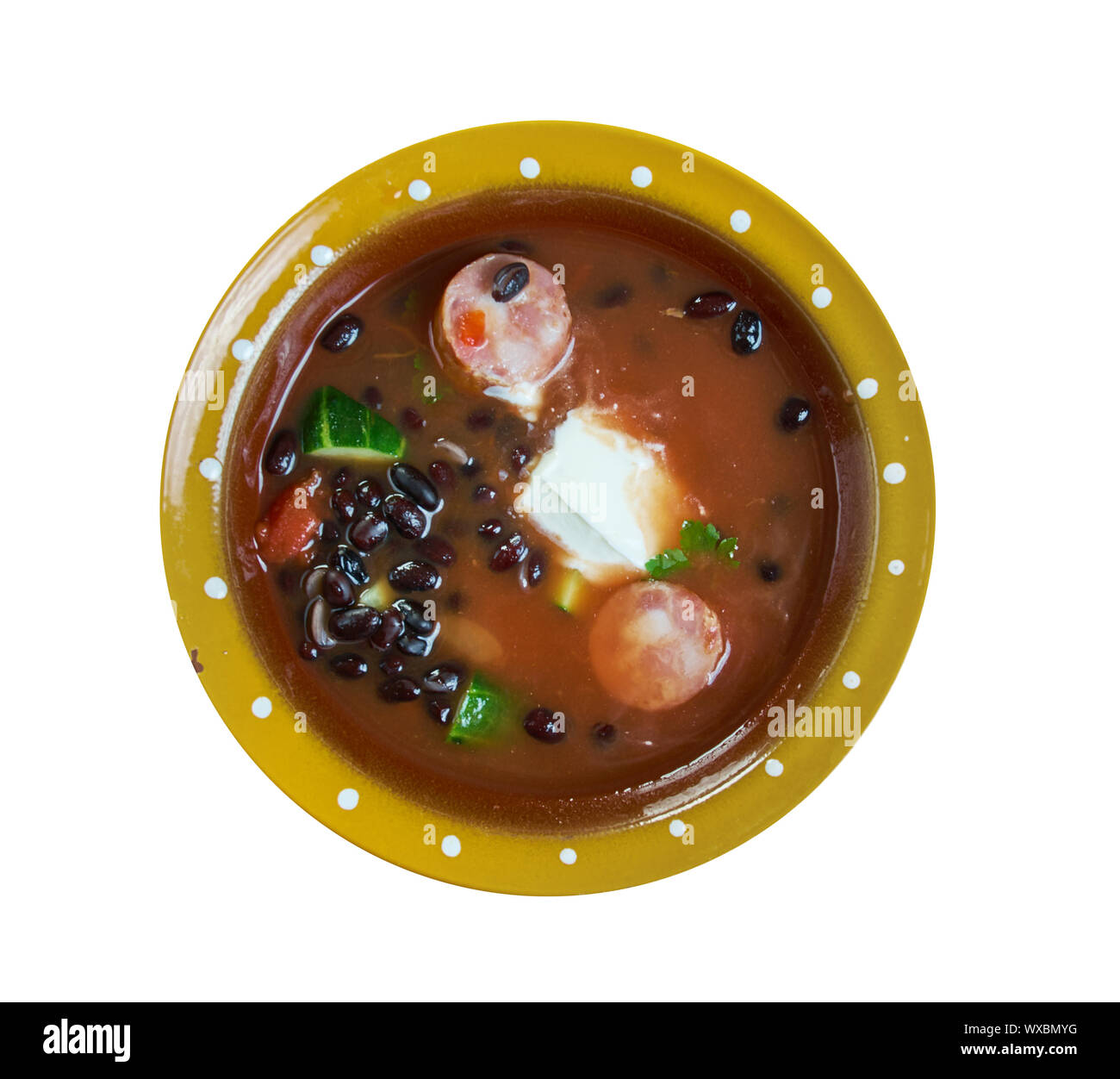 Schwarze Bohnensuppe Stockfotos und -bilder Kaufen - Alamy