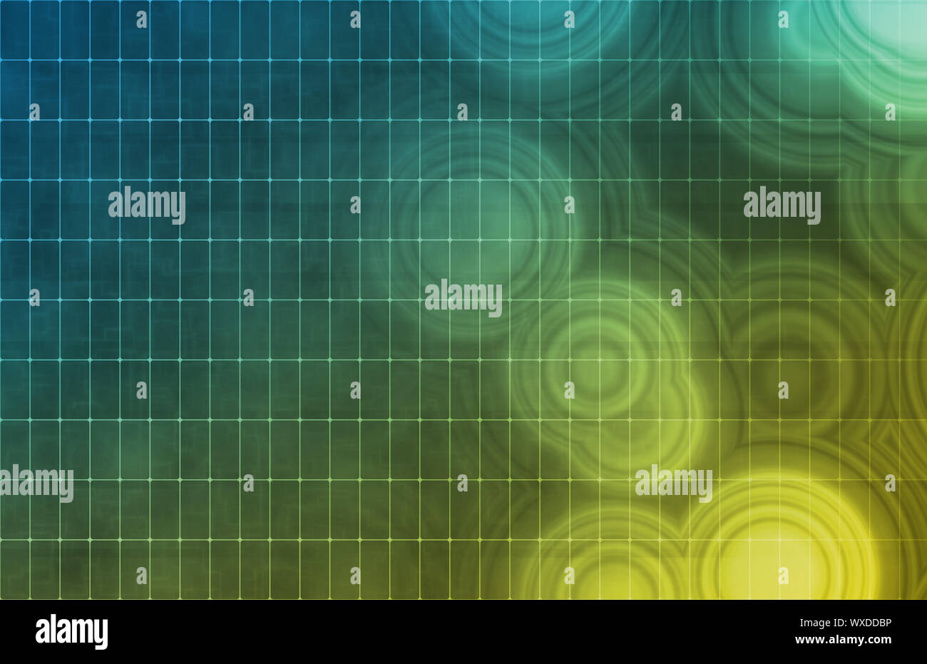 Eine saubere medizinische Wissenschaft Engineering Kunst abstrakt Stockfoto