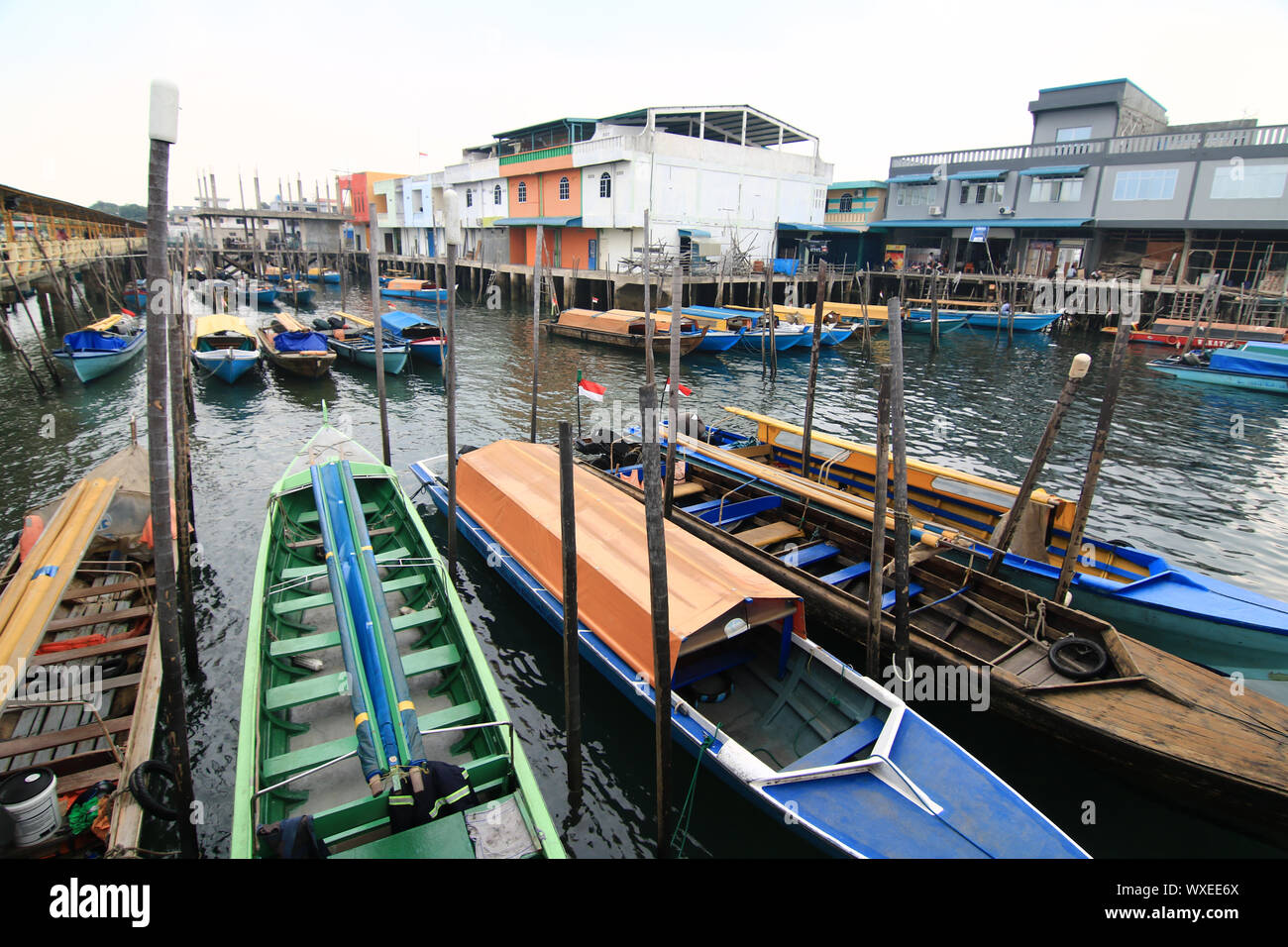 Reisen nach belakang Padang, penawar Rindu Insel. Batam - Riau Inseln Stockfoto