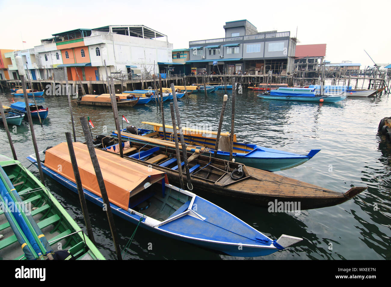 Reisen nach belakang Padang, penawar Rindu Insel. Batam - Riau Inseln Stockfoto