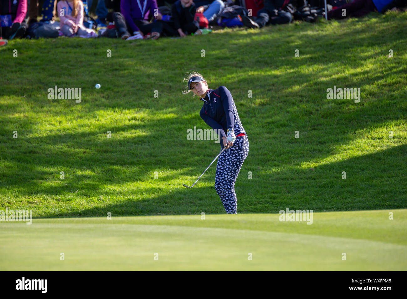 Gleneagles, Schottland, 15. September 2019. Der dritte und letzte Tag der Solheim Cup 2019 Stockfoto