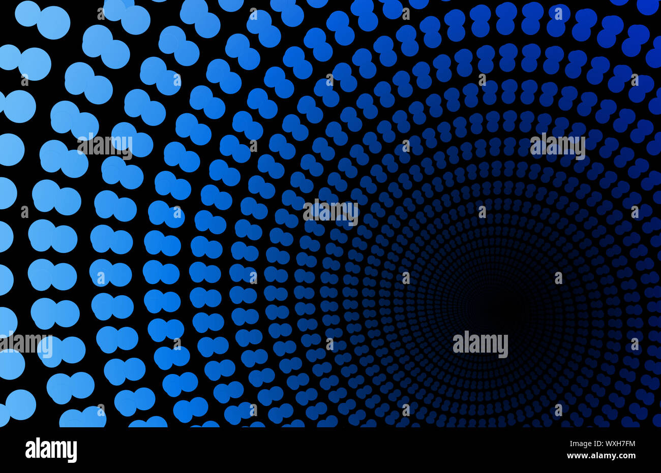 Warp Geschwindigkeit abstrakte einfache und saubere Hintergrund Stockfoto