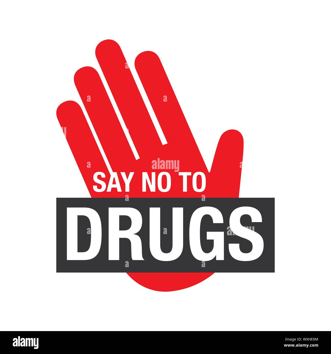 Sag Nein Zu Drogen Stockfotos Und Bilder Kaufen Alamy
