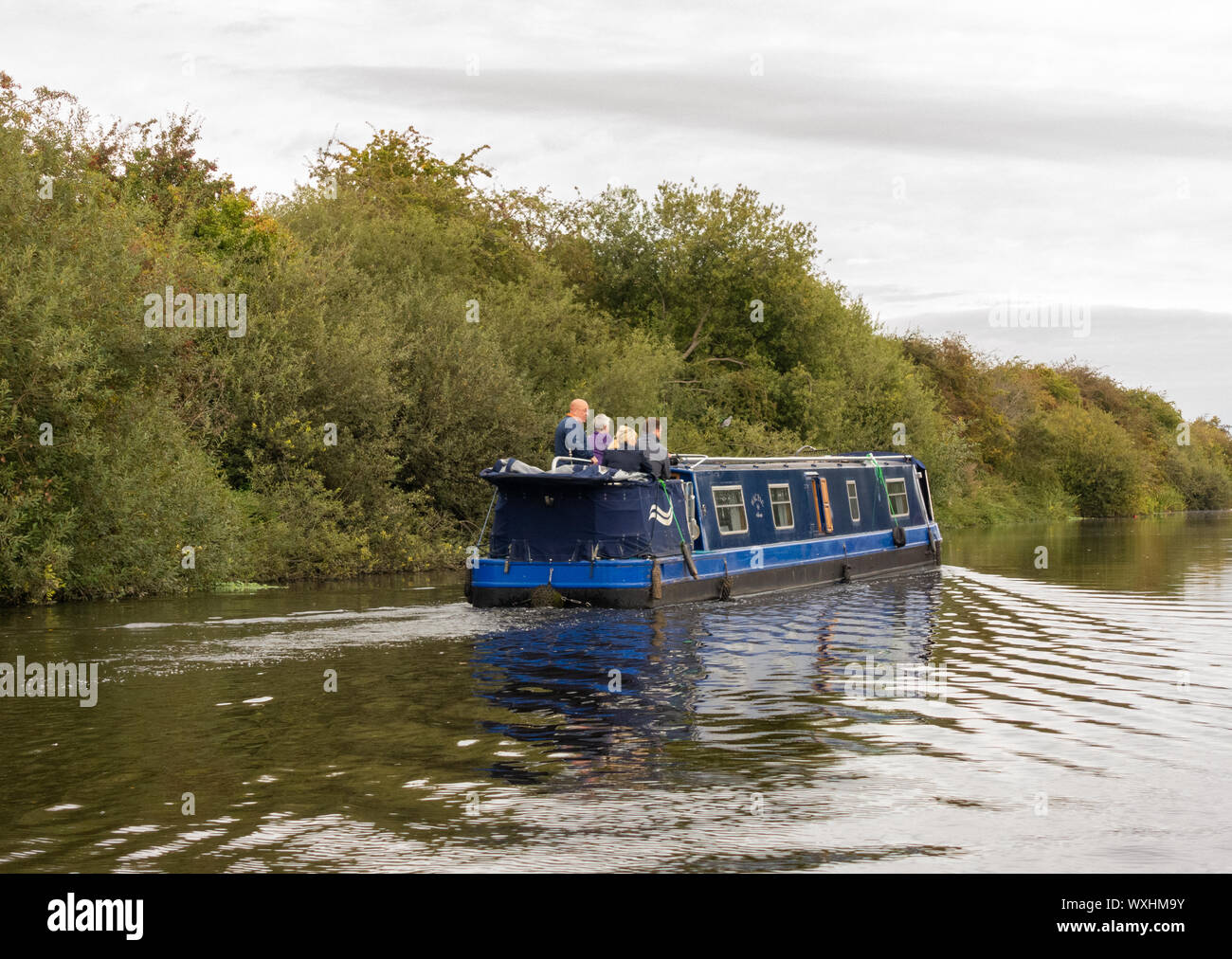 15-04 auf dem Fluss Don in Doncaster Stockfoto
