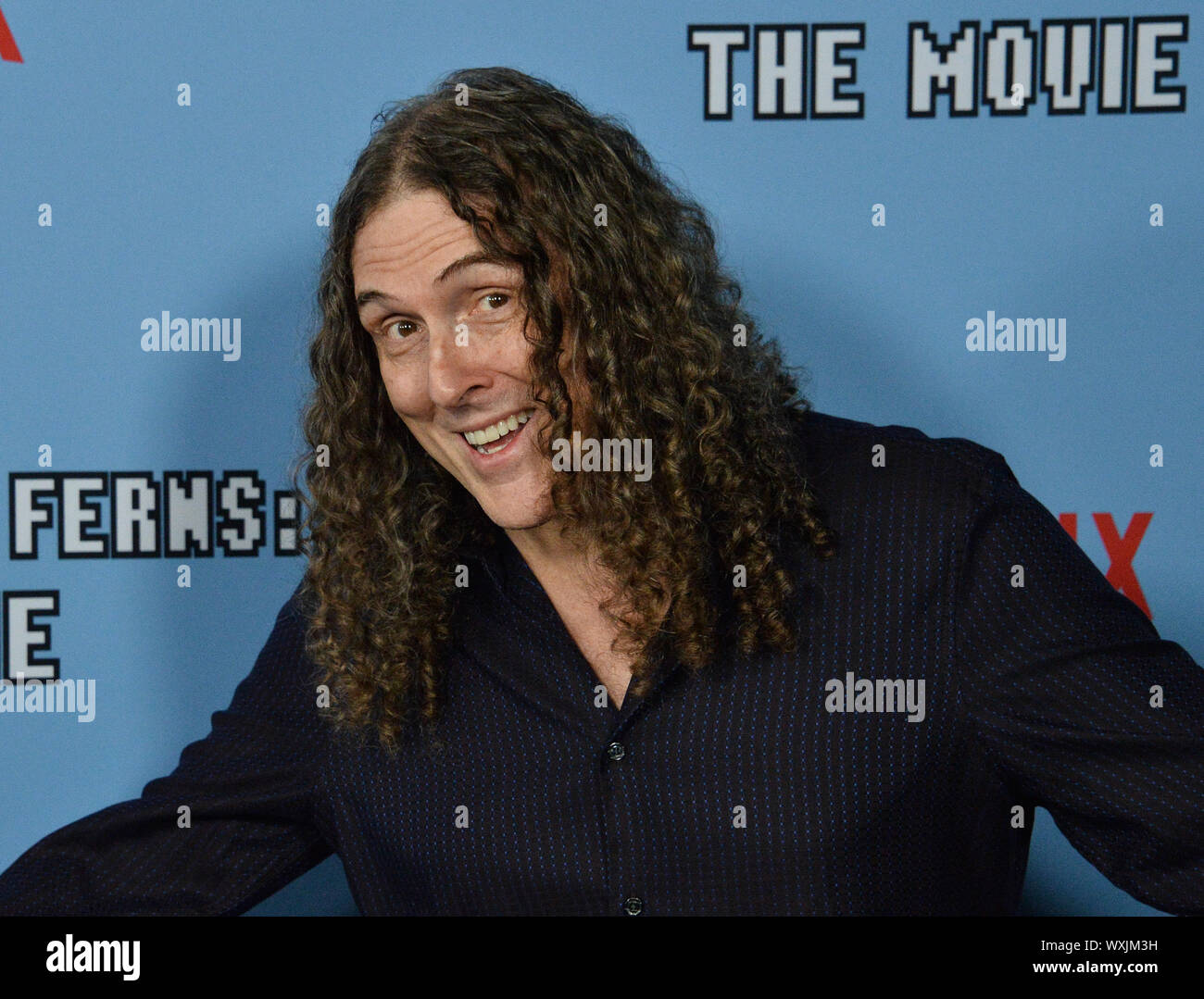 Hollywood, Kalifornien, USA. 16 Sep, 2019. "Weird Al" Yankovic besucht die Premiere des Motion picture Komödie' zwischen zwei Farne: Der Film" am ArcLight Hollywood Kino Dome im Abschnitt von Los Angeles am Montag, den 16. September 2019. Storyline: Zach Galifianakis träumte davon, ein Star. Aber wenn Will Ferrell entdeckte seine öffentlichen TV-Show' zwischen zwei Farne" und hochgeladen, es zu lustig oder Sterben, Zach wurde eine virale Gespött. Jetzt Zach und seine Crew nehmen einen Road Trip eine Reihe von hochkarätigen Celebrity Interviews abzuschließen und seinen guten Ruf wiederherstellen. Foto von Jim Ruymen/ Stockfoto