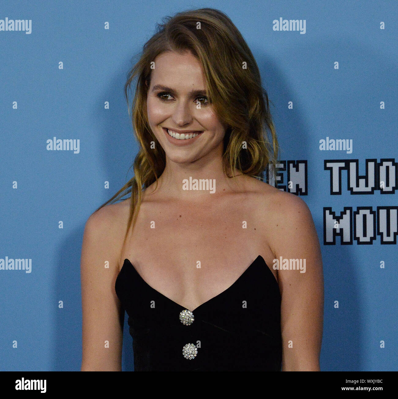 Hollywood, Kalifornien, USA. 16 Sep, 2019. Mallory Edens besucht die Premiere des Motion picture Komödie' zwischen zwei Farne: Der Film" am ArcLight Cinerama Dome im Hollywood Abschnitt von Los Angeles am Montag, den 16. September 2019. Storyline: Zach Galifianakis träumte davon, ein Star. Aber wenn Will Ferrell entdeckte seine öffentlichen TV-Show' zwischen zwei Farne" und hochgeladen, es zu lustig oder Sterben, Zach wurde eine virale Gespött. Jetzt Zach und seine Crew nehmen einen Road Trip eine Reihe von hochkarätigen Celebrity Interviews abzuschließen und seinen guten Ruf wiederherstellen. Foto von Jim Ruymen/UPI Stockfoto