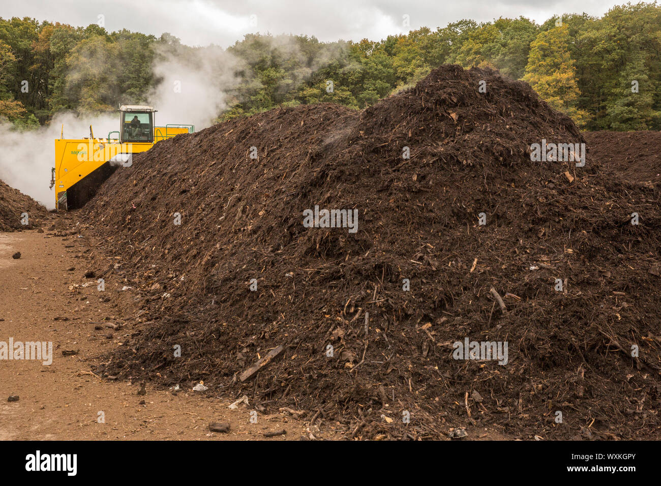 LA COMPOSTIERE ZYMOVERT DE LIMOURS Stockfoto