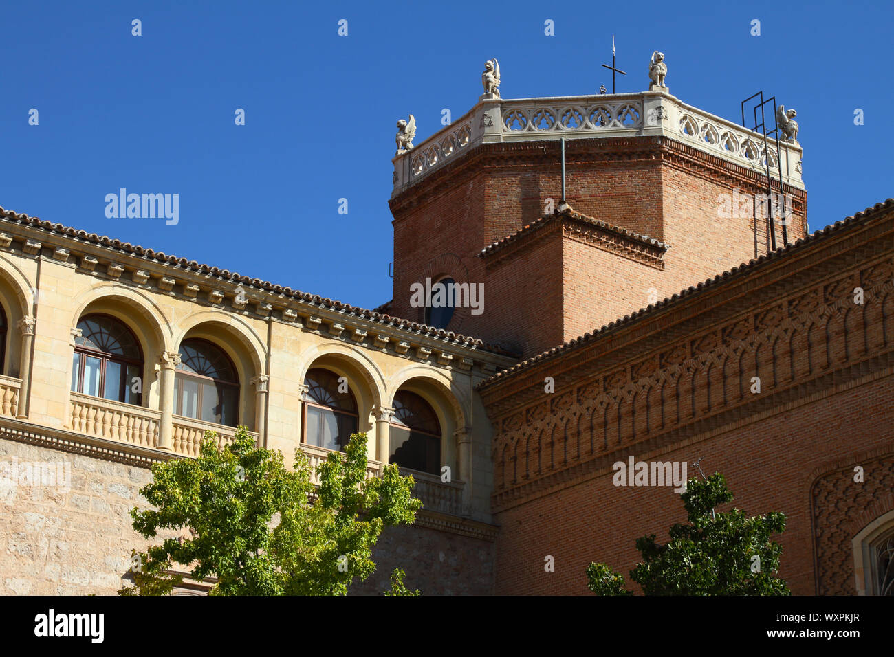 Erzbischof's Palace, Alcala de Henares Stockfoto