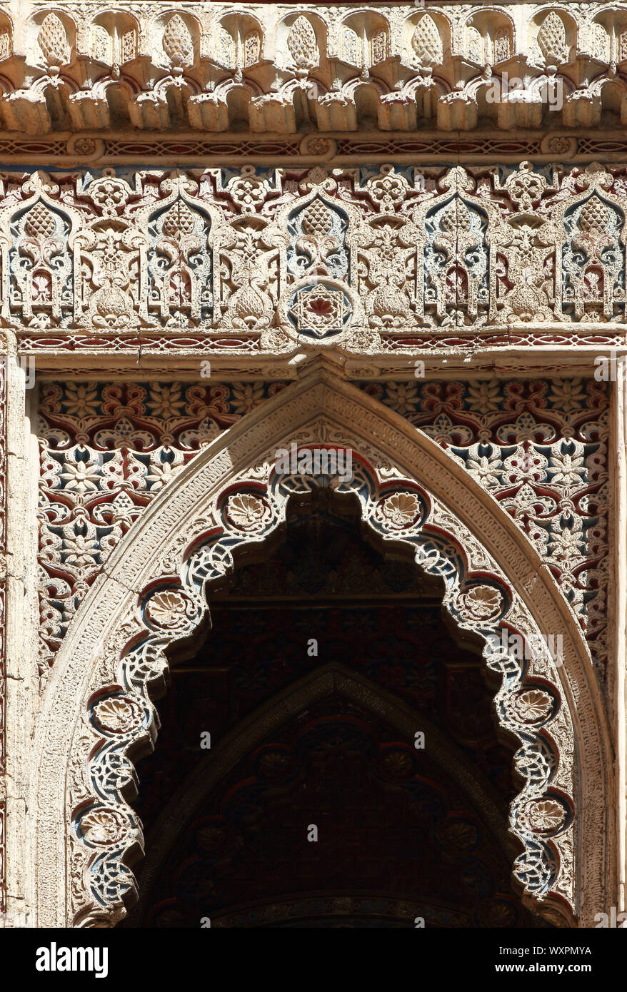 Architektonische Details Der Laredo Palast Stockfoto