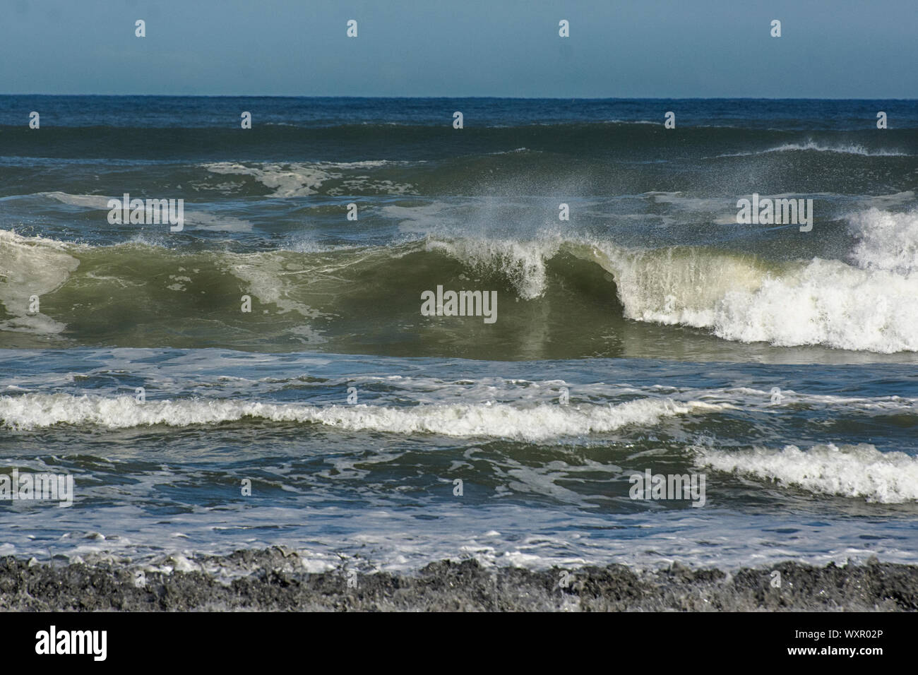 Ozean Rauheit Spannung in die Umgebung hinzufügen. Stockfoto