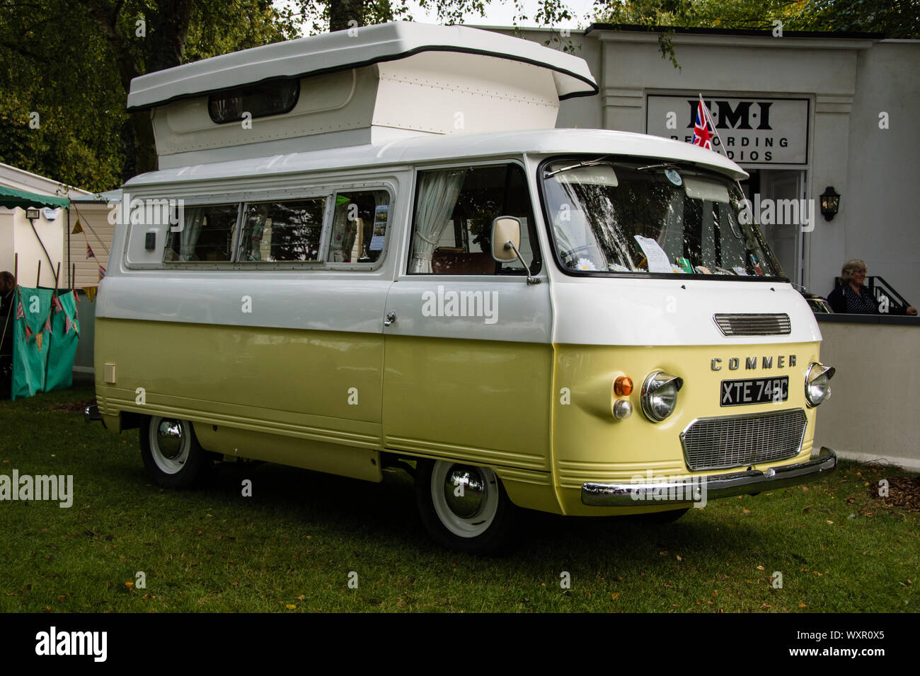 1965 Commer Wohnmobil Stockfoto