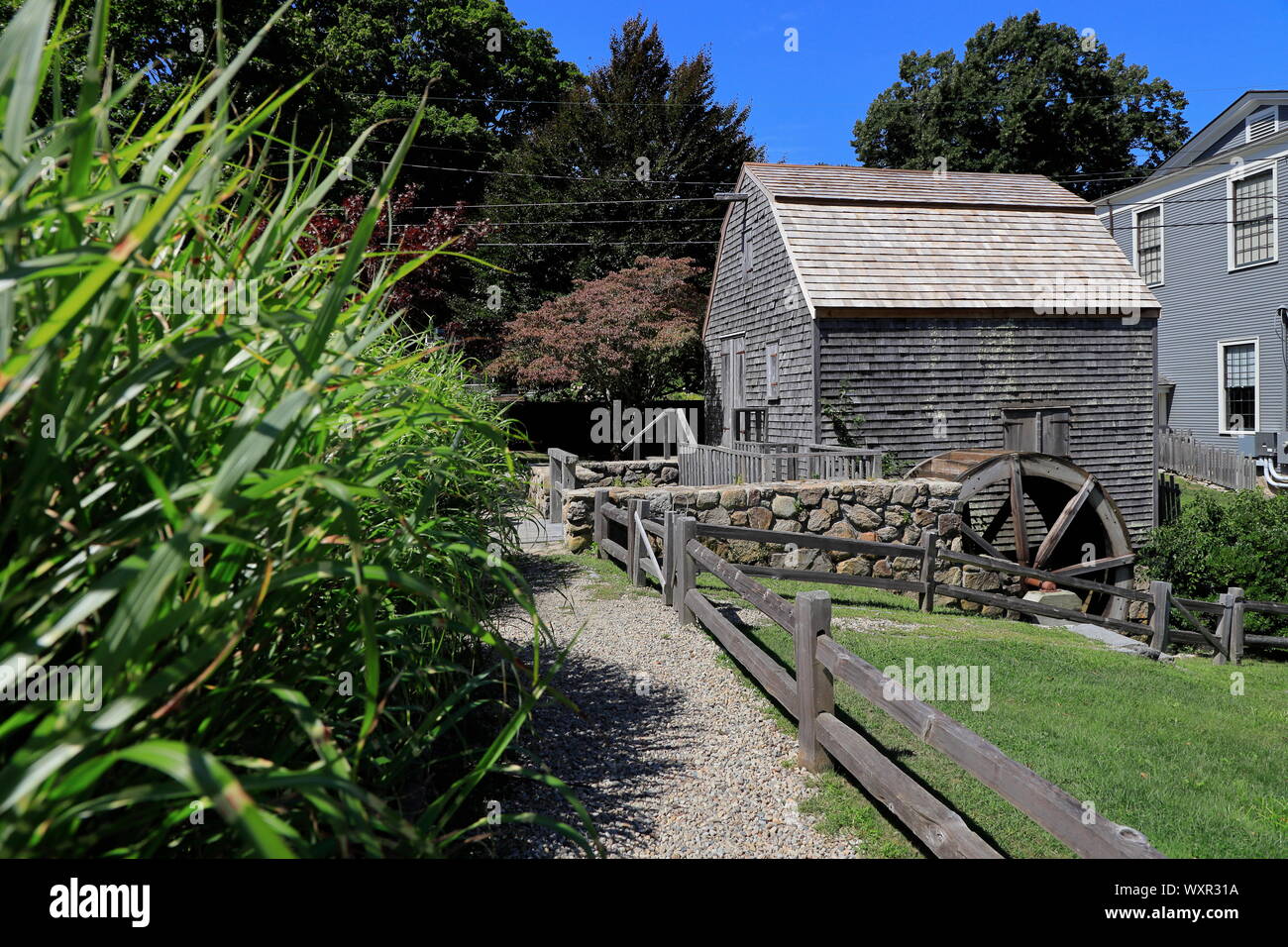 Der Dexter Grist Mill. Sandwich. Cape Cod. Massachusetts. USA Stockfoto