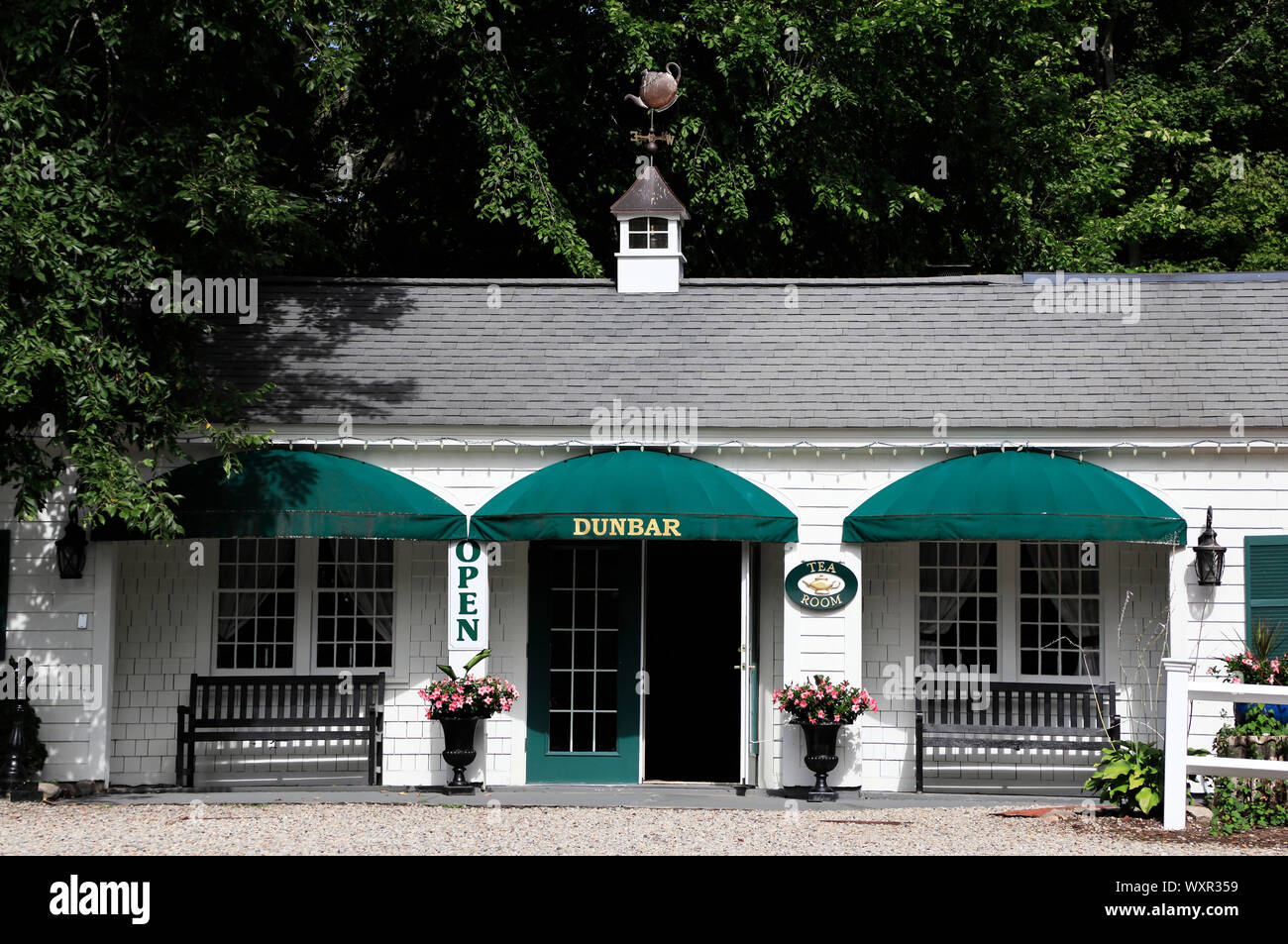 Sandwich Massachusetts Cape Cod Stadt Stockfotos Sandwich