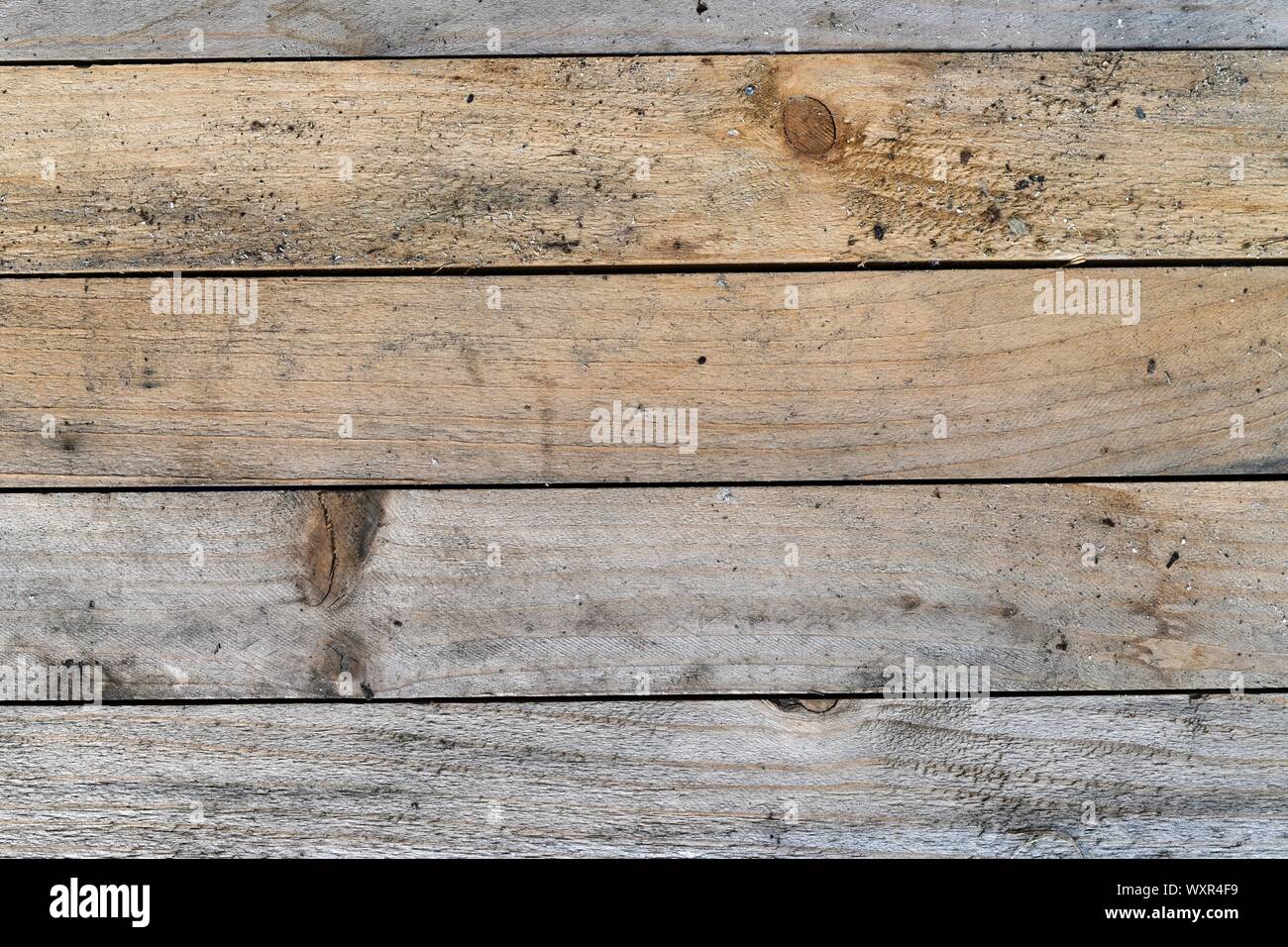 Alte vintage Bretter aus Holz, Vorstand Textur. Stockfoto