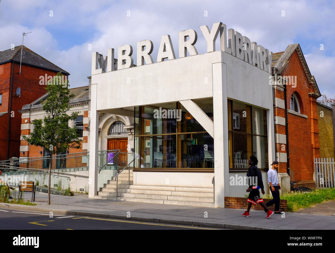Thornton Heath Croydon South London UK - Die Öffentliche Bibliothek Stockfoto