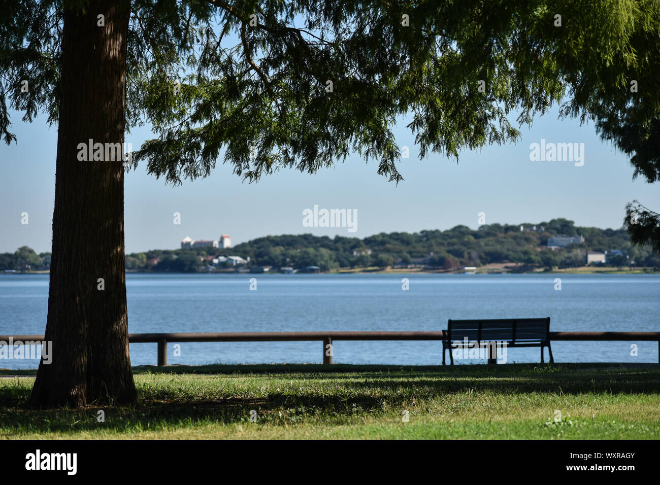 Malerische Lake Arlington Stockfoto