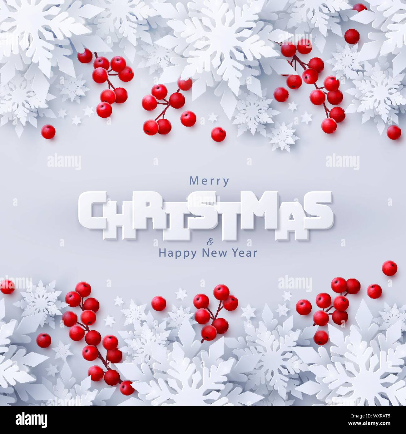 Vektor frohe Weihnachten und Neues Jahr Hintergrund Stock Vektor