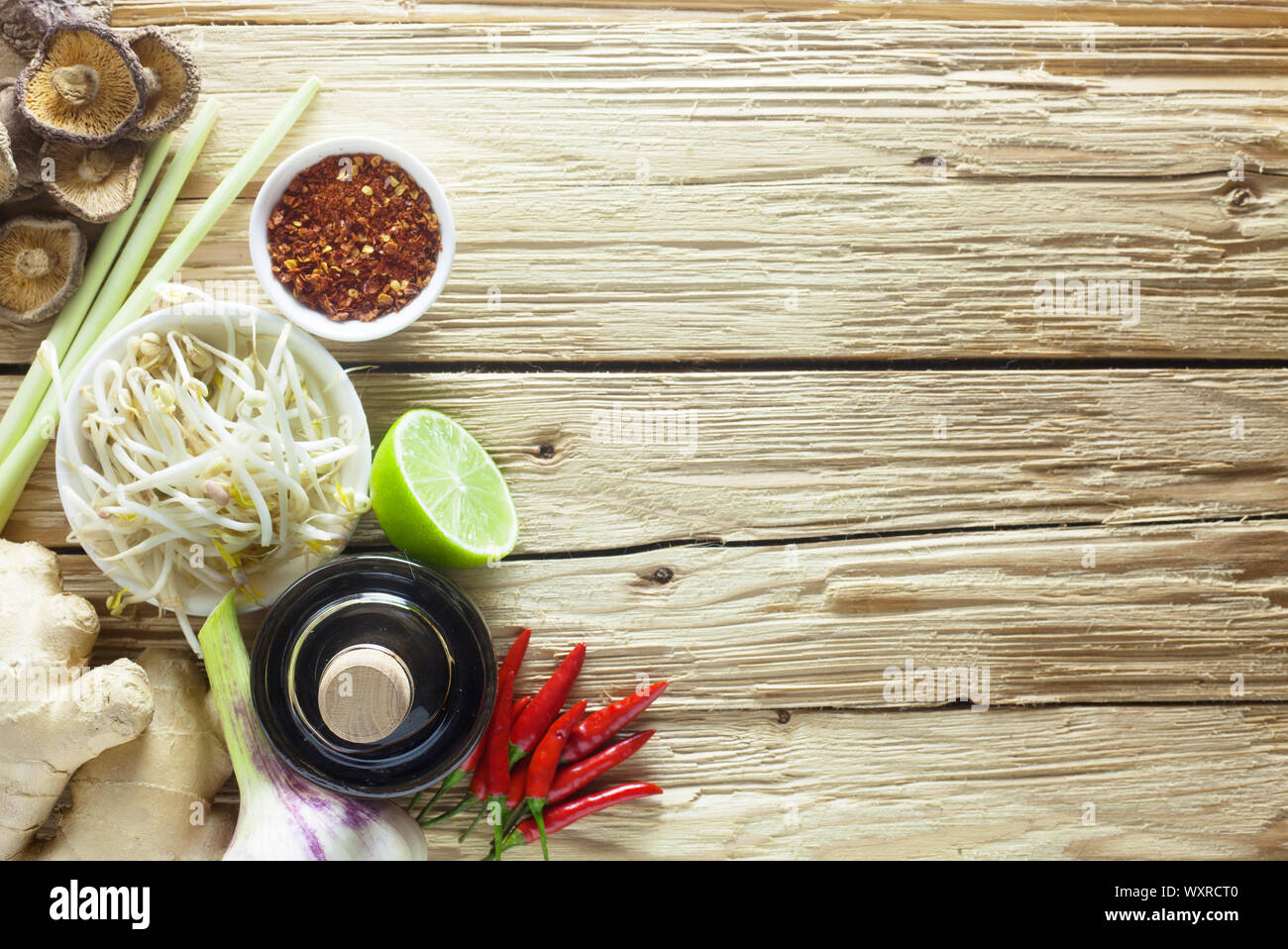 Asiatische Küche Stockfoto