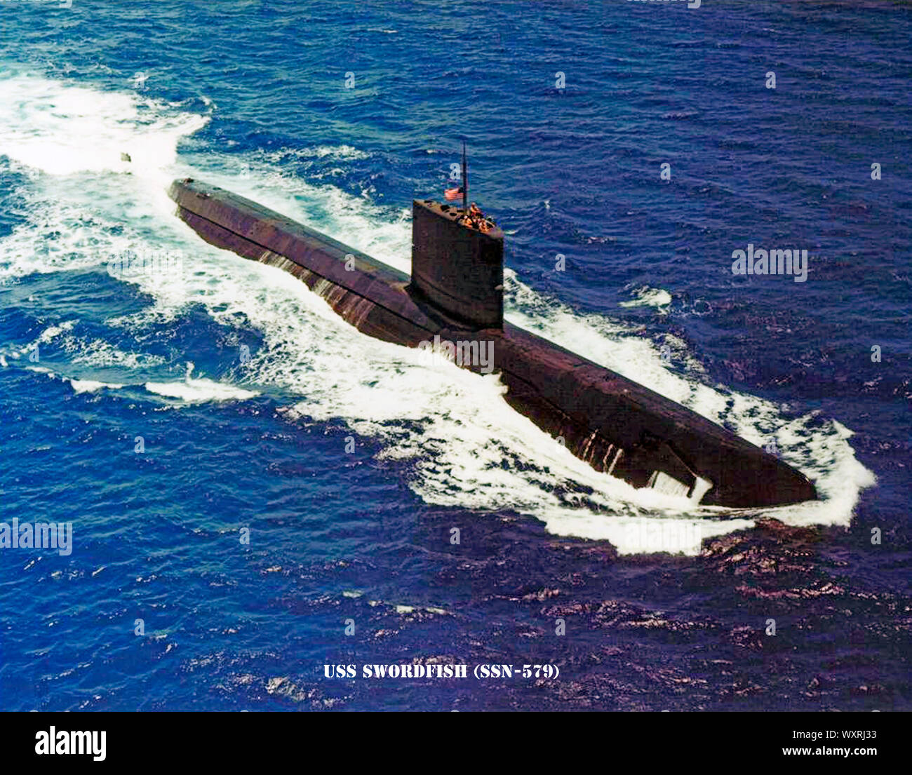 USS SWORFISH (SSN-579) Stockfoto