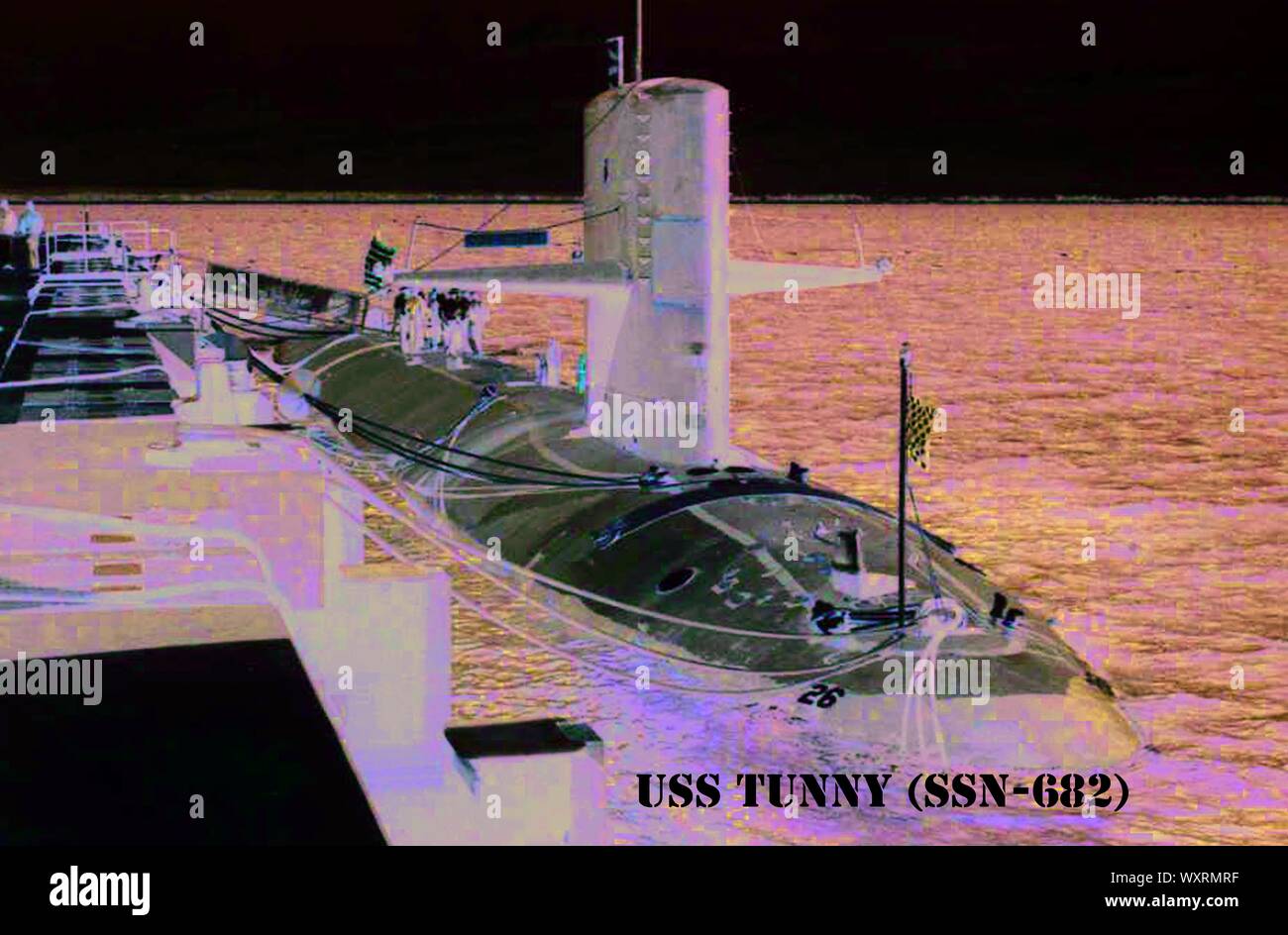 USS TUNNY (SSN-682) Stockfoto