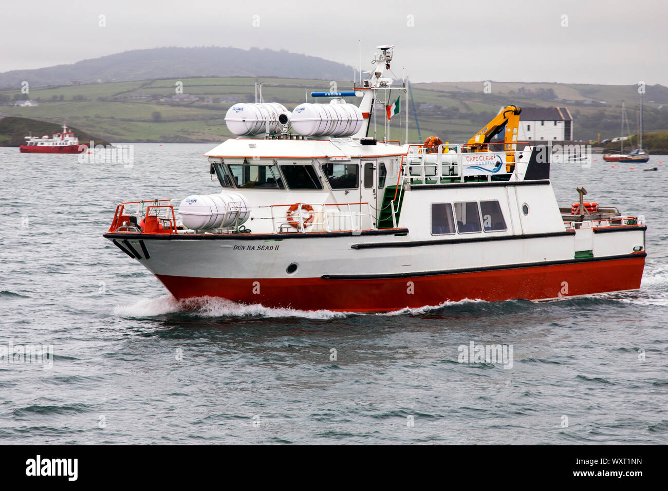 Cape Clear Fähren Dun ein Oir 1. und 2. Stockfoto