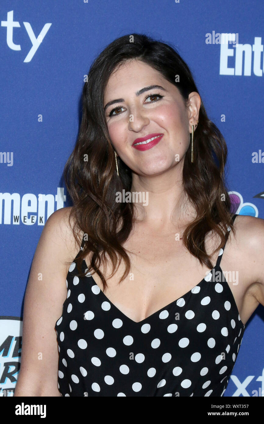 September 16, 2019, Los Angeles, CA, USA: LOS ANGELES - 16.SEPTEMBER: D'Arcy Carden an der NBC Komödie beginnt hier Veranstaltung im NeueHouse am 16. September 2019 in Los Angeles, CA (Credit Bild: © Kay Blake/ZUMA Draht) Stockfoto