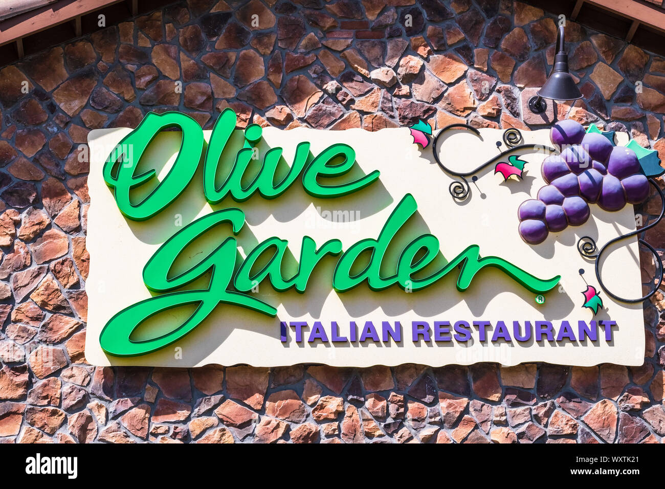 Olive Garden Italian Restaurant Stockfotos Olive Garden Italian
