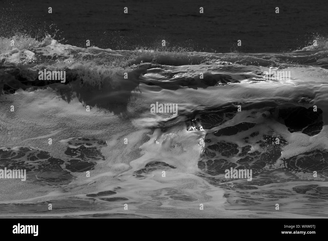 Über zu brechen Stockfoto