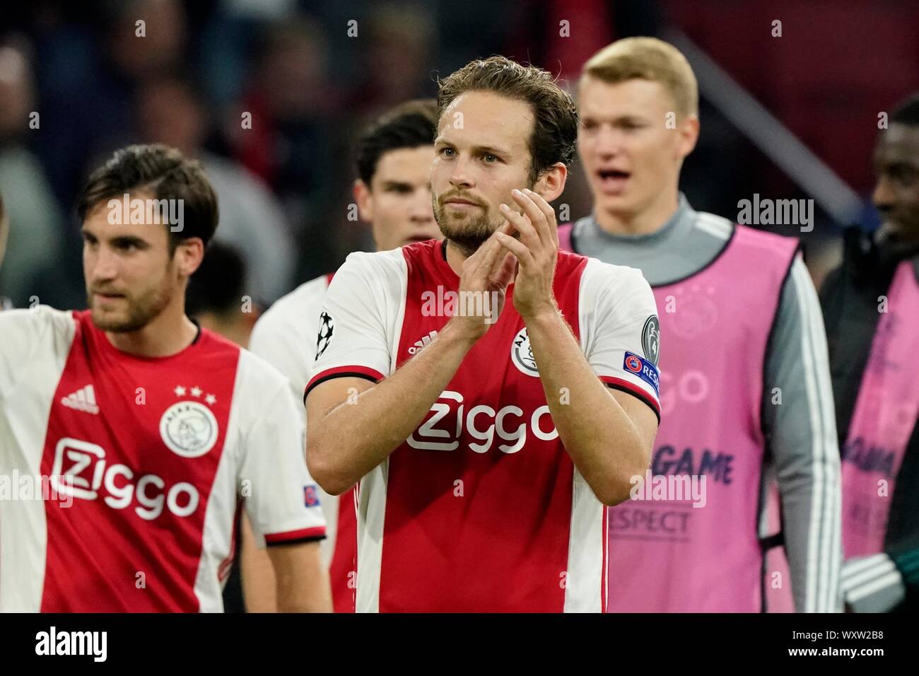 Daley Blind (Ajax) während der Champions League Ajax-Lille am 17. September 2019 in Amsterdam, Niederlande. Credit: Sander Chamid/SCS/LBA/Alamy leben Nachrichten Stockfoto
