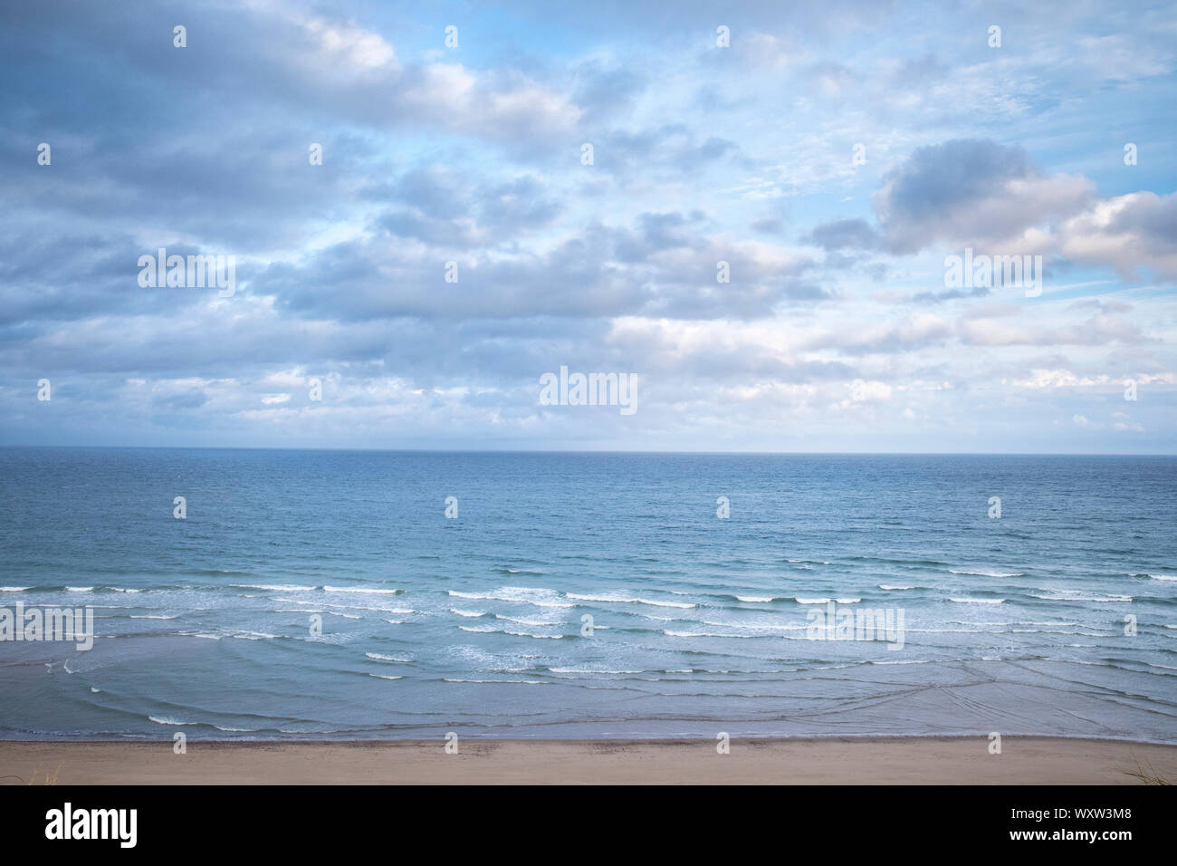 Cape Cod National Seashore und den Atlantischen Ozean in der Nähe von Marconi Beach, Cape Cod, New England, USA Stockfoto