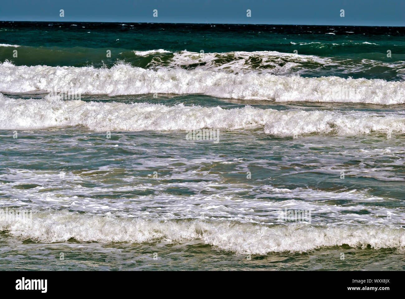 Meer Wellen; Stockfoto